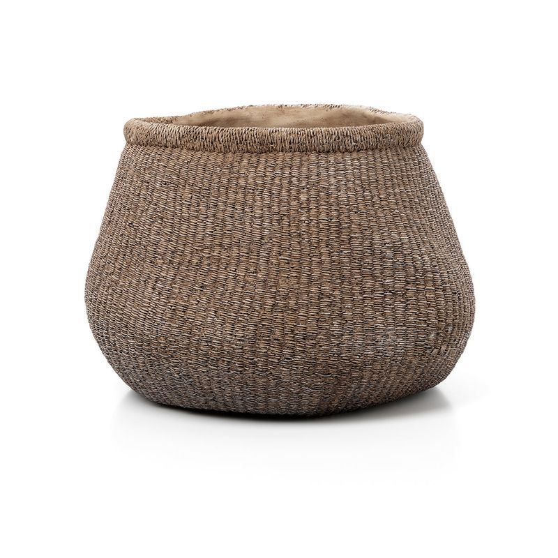 Bazar Bizar The Faux-Puff Planter - Brun - XL