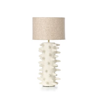 Bazar Bizar The Spiketacular bordslampa - Vit - L