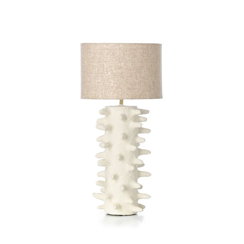 Bazar Bizar The Spiketacular bordslampa - Vit - L