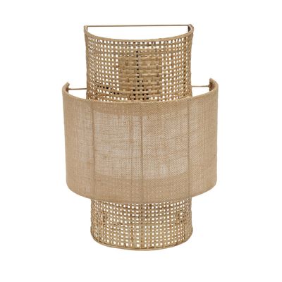 Bazar Bizar The Bolly Jute Vägglampa - Natur - M