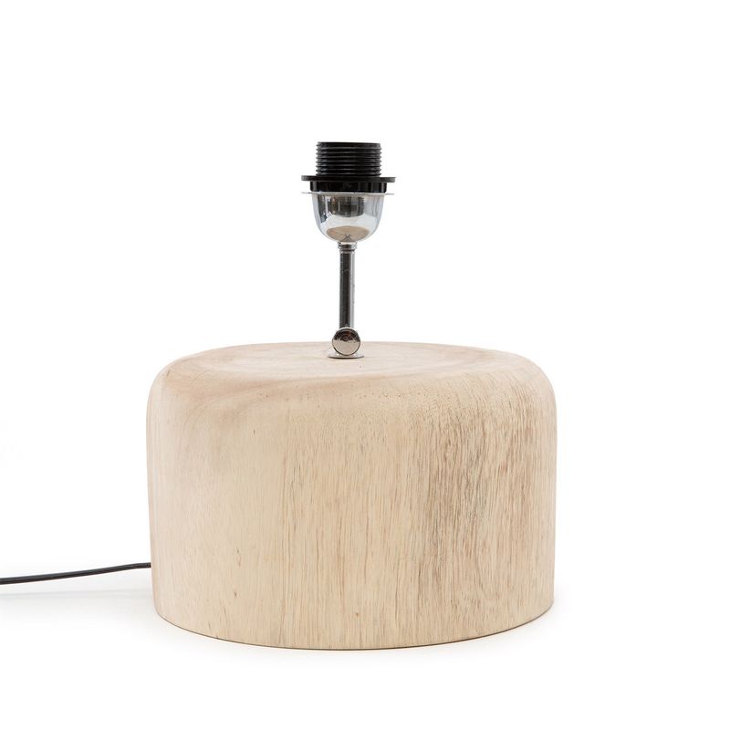 Bazar Bizar Bordslampa i Teak - Natur