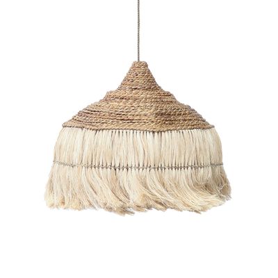 Bazar Bizar The Abaca Hoola Hänglampa - Natur - L