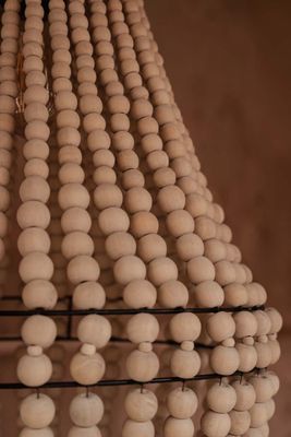 Bazar Bizar The Teardrop Chandelier - Natur - M
