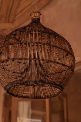 Bazar Bizar The Desert Gourd Hänglampa - Mörk Valnöt - S