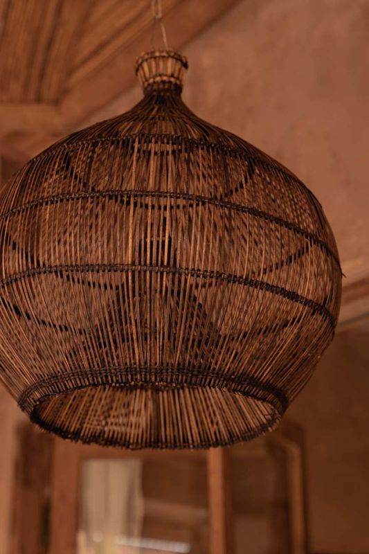 Bazar Bizar The Desert Gourd Hänglampa - Mörk Valnöt - S