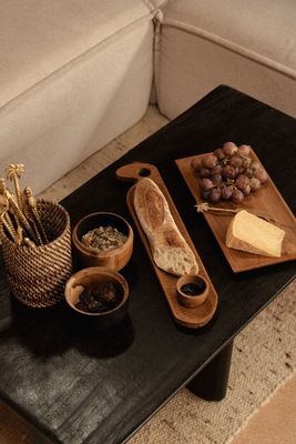 Bazar Bizar The Obsidian Soffbord - Svart
