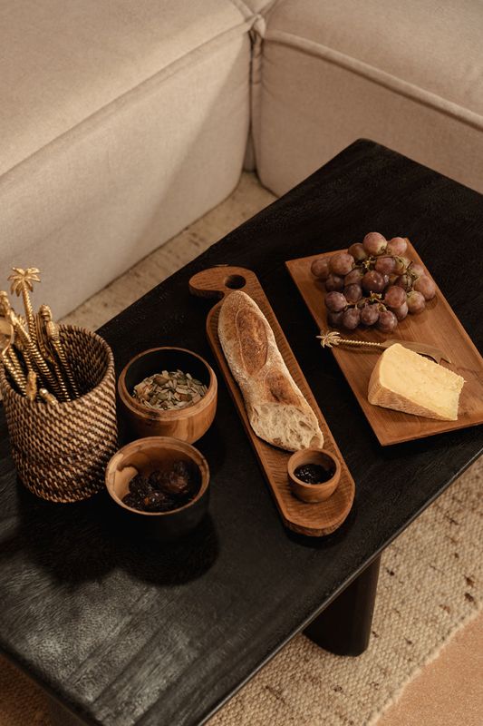Bazar Bizar The Obsidian Soffbord - Svart