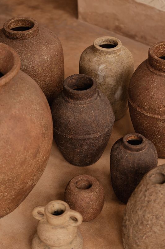 Bazar Bizar The Clay Echo Vas - Gräddvit - M
