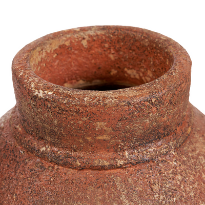 Bazar Bizar The Amphora Rustica Vas - Terrakotta - L