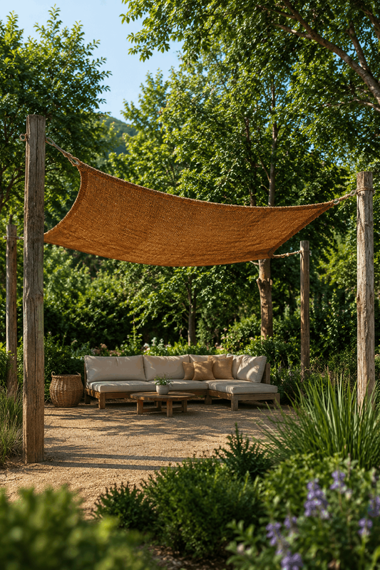 Bazar Bizar The Coco Shade Rektangulär - Natur - 400x300 cm