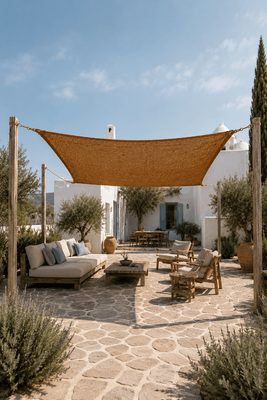 Bazar Bizar The Coco Shade Rektangulär - Natur - 500x300 cm