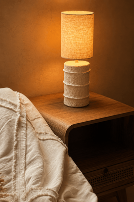Bazar Bizar The Contour bordslampa - Vit - S