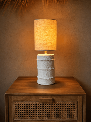 Bazar Bizar The Contour bordslampa - Vit - S