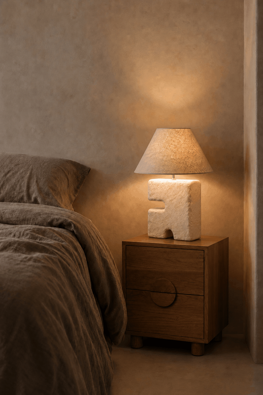 Bazar Bizar The L'Objet bordslampa - Vit - M