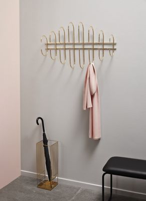 AYTM Curva Paraply Guld 18.4x56 cm