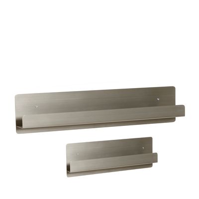 Hübsch Fold Tavelhylla Nickel (set om 2)