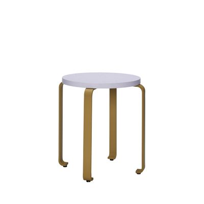 Hübsch 2 x Smile Pall Lavendel/Khaki