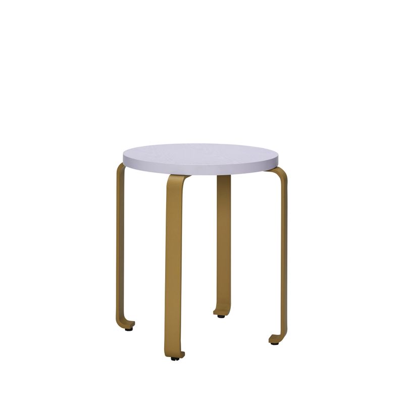 Hübsch 2 x Smile Pall Lavendel/Khaki