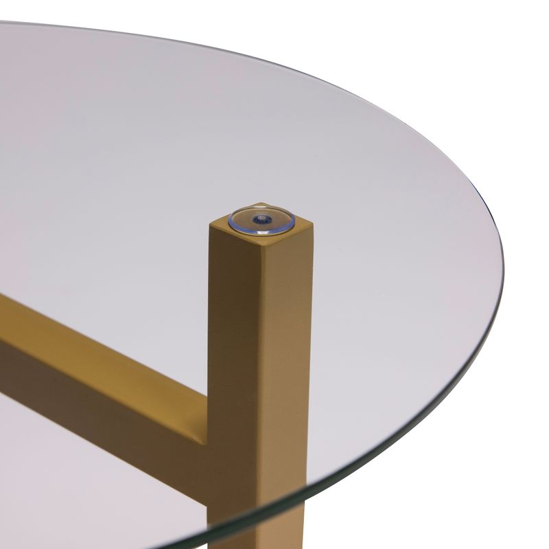 Hübsch Elevate Sidobord Oliv