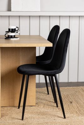 Venture Home Matgrupp Leo med stolarna Polar