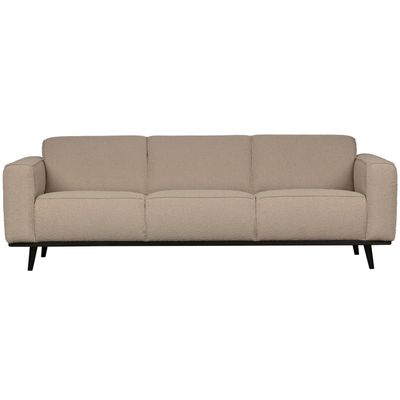WOOOD Statement 3-sits Soffa 230 cm Boucle Beige