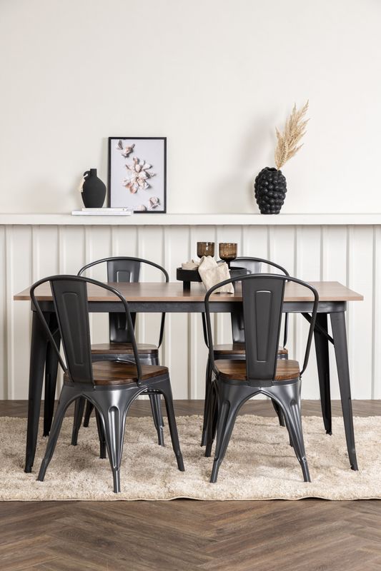 Venture Home Tempe Rektangulär Matgrupp