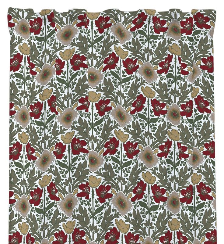 Redlunds Milano Multilängd Röd 140x250 cm