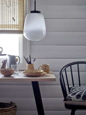 Bloomingville Carmel Skål, Brun, Stengods - 12-pack