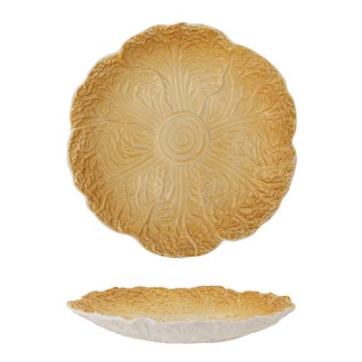 Bloomingville Savanna Tallrik, Brun, Stengods - 8-pack