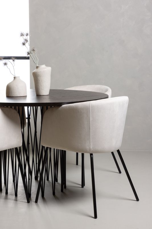 Venture Home Matgrupp Stone med stolarna Berit