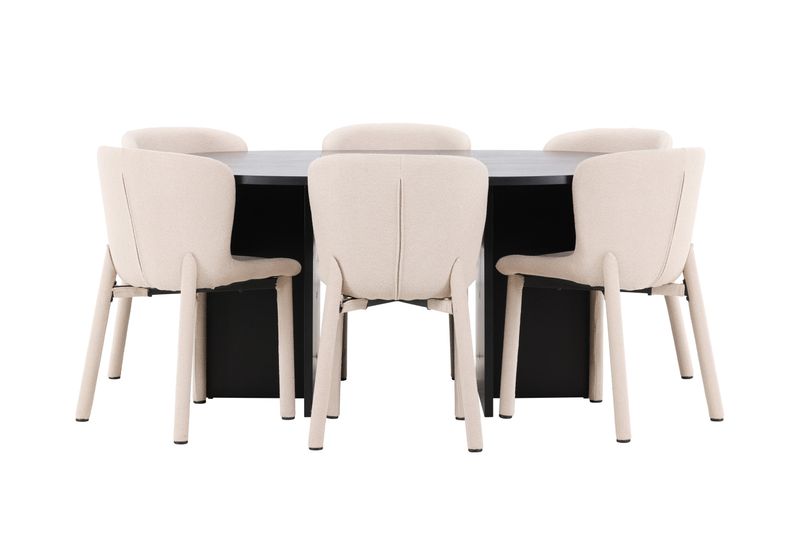 Venture Home Matbord Strada med Astoria Stol