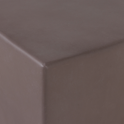 WOOOD Zina Lågt Sidobord i Fiberlera - Brun