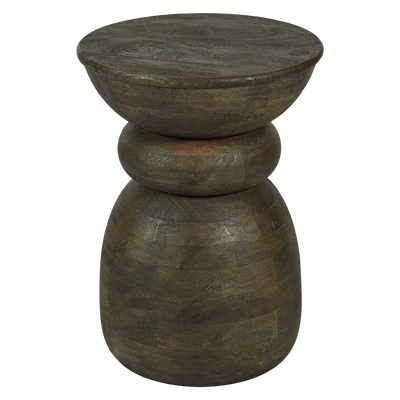 Affari of Sweden Oregon pall i mangoträ brun, Ø34 cm