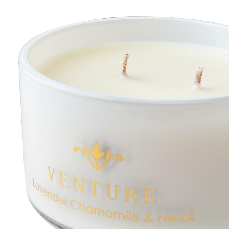 Affari of Sweden VENTURE Doftljus Lavender, chamomile & neroli, Vit