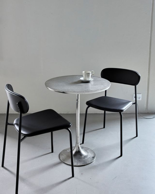 House Doctor Pova Stol Svart - Set om 2