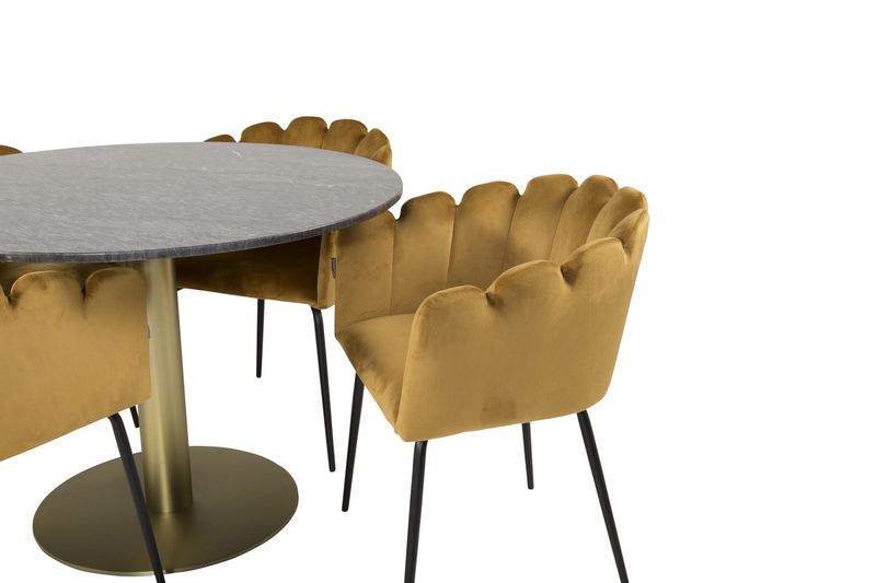 Venture Home Estelle Rund Matgrupp