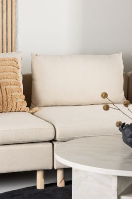 Venture Home Zero 3-Sits Soffa i Beige