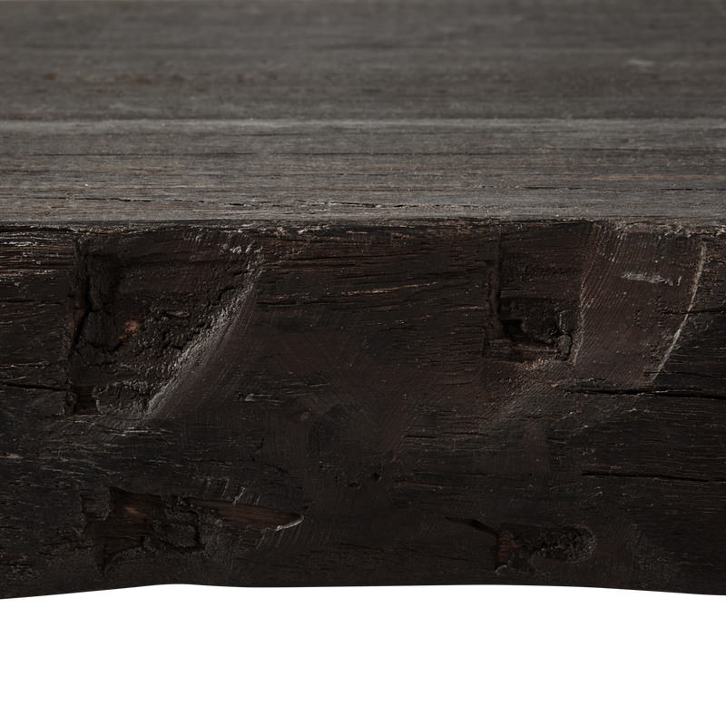 WOOOD Clyde Bänk i Återvunnet Mangoträ, Mörkbrun