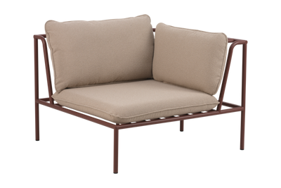 Brafab Collier Hörndel Zin Röd / Teddy Beige