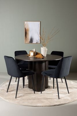 Venture Home Matgrupp Olivia med stolarna Night