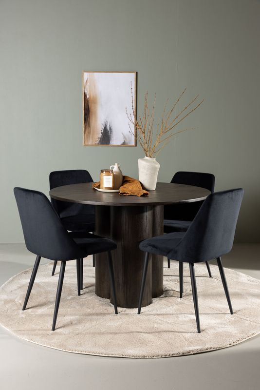 Venture Home Matgrupp Olivia med stolarna Night