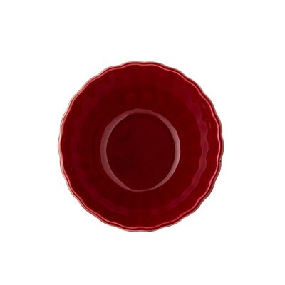 Bloomingville Latina Skål, Röd, Stengods - 6-pack
