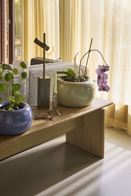 Hübsch Baenk Bänk Naturell 180x44xh48cm