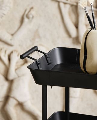 Nordal FULDA Rullbord i Järn - Svart