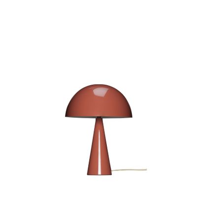 Hübsch Mush Bordslampa Mini Röd