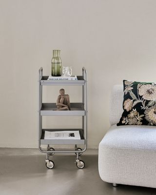 House Doctor Roll Serveringsvagn Grå