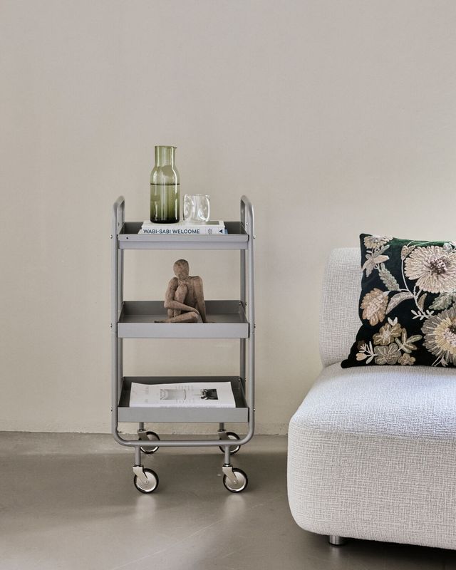 House Doctor Roll Serveringsvagn Grå