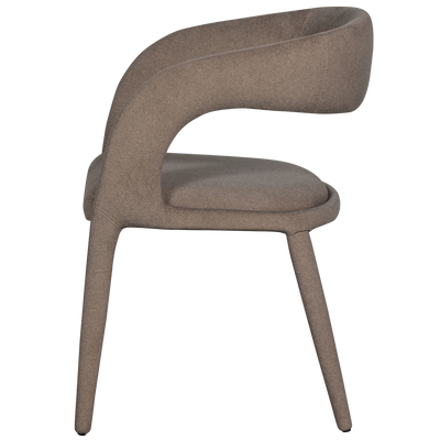 vtwonen ARMS Matstol i Brun Filt