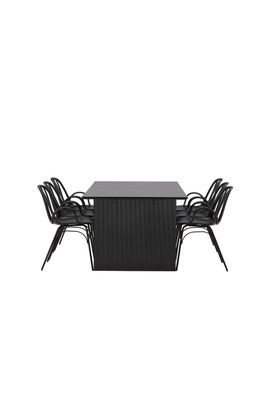 Venture Home Matgrupp Vail med stolarna Dyrön