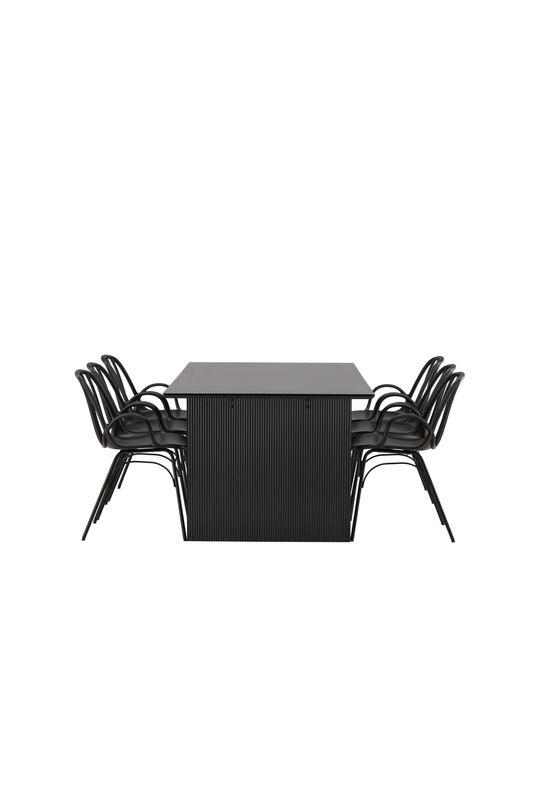 Venture Home Matgrupp Vail med stolarna Dyrön